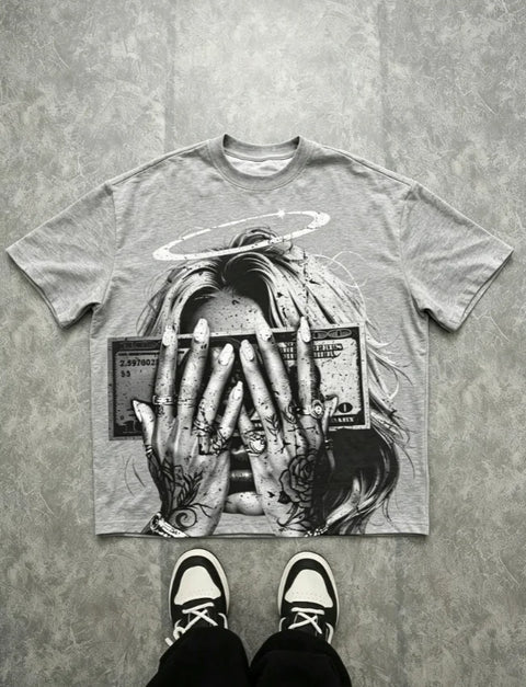 Money Angel Graphic Tee