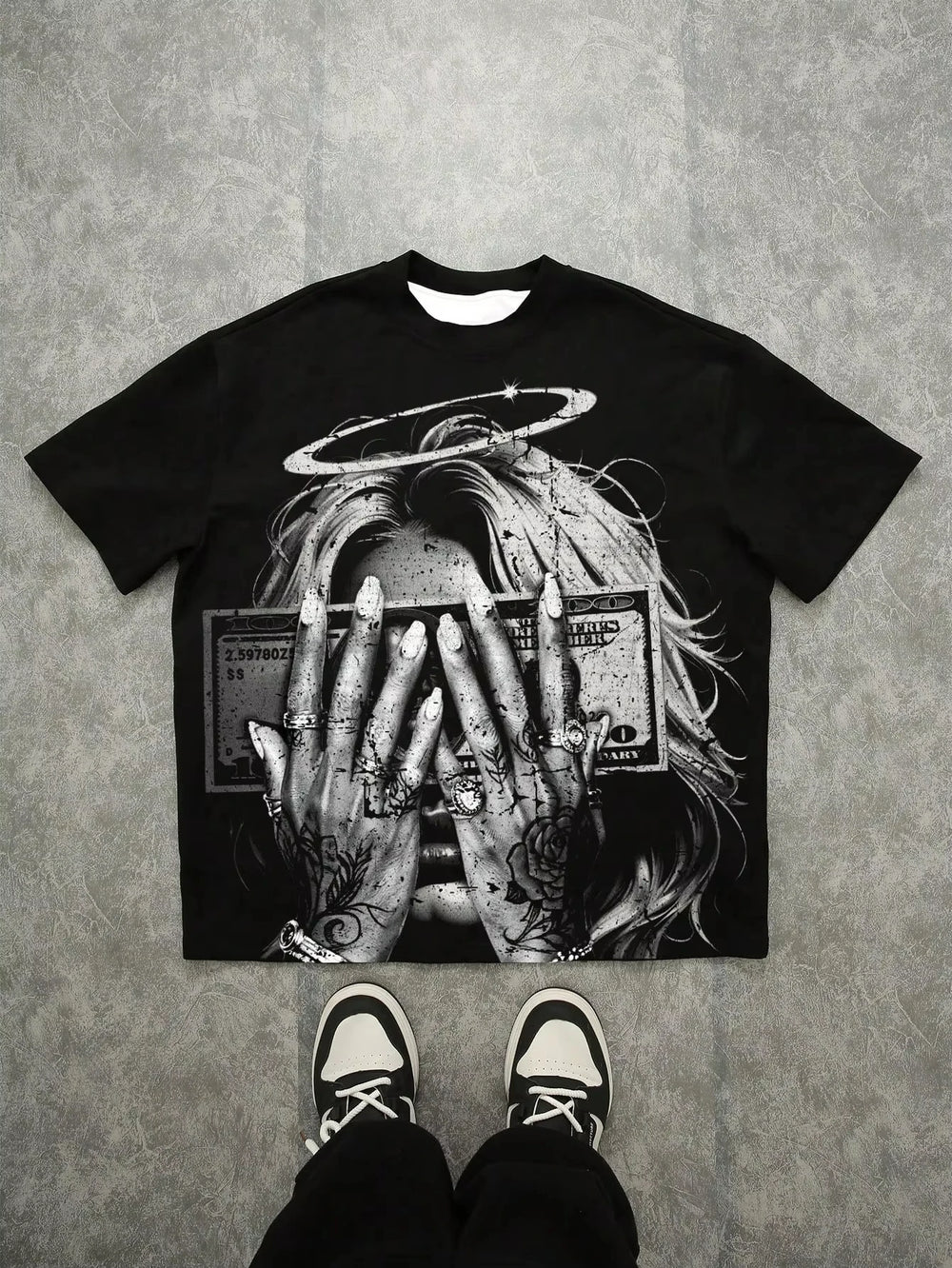 Money Angel Graphic Tee