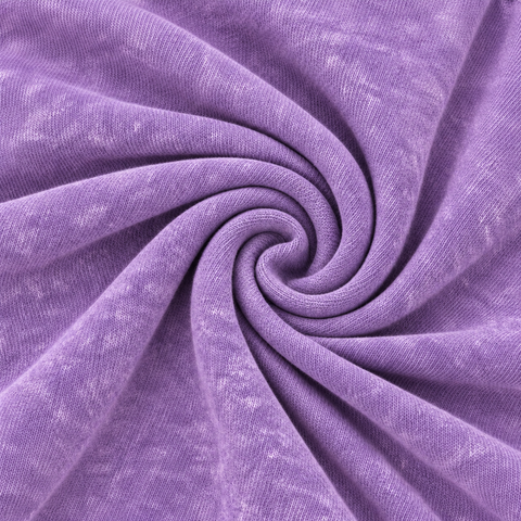 lavender New York 25 tee fabric detail product photo