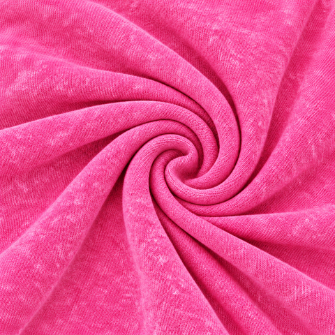 pink New York 25 tee fabric detail product photo